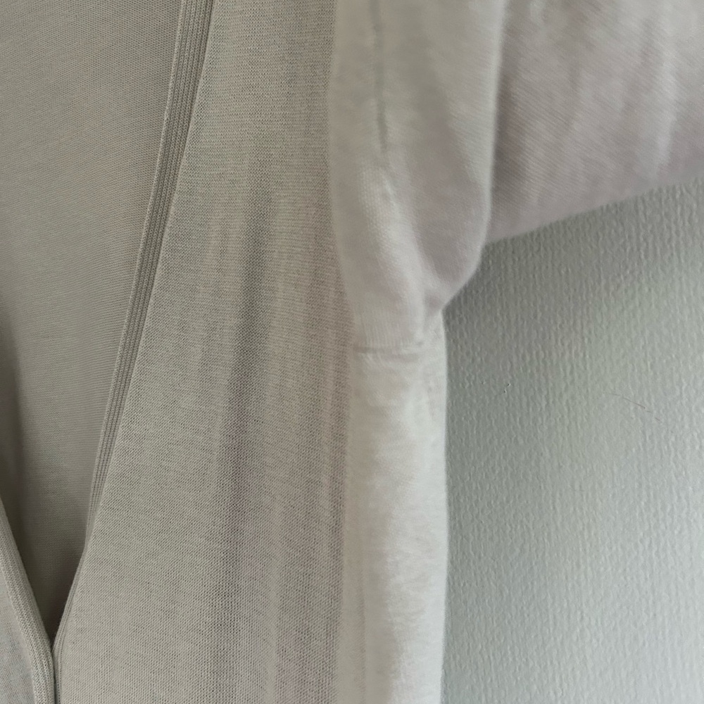 Y2K NEW YORK & COMPANY 90s Silk Blend Cardigan Academia Minimalist Capsule Sz M - Picture 8 of 14